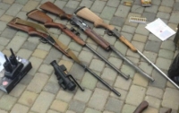 У жителя Закарпатья изъяли арсенал оружия