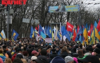 Евромайдан: регионалы тоже  митингуют под Радой