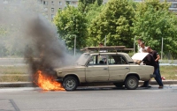 Винницкий водитель затушил возгорание в машине и… умер