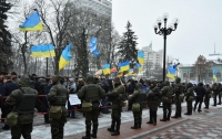 В центре столицы усилили охрану порядка