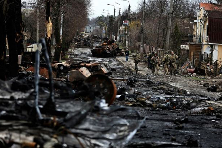 Фото тел погибших на украине