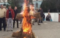 В оккупированном Крыму отомстили Эрдогану за сбитый Су-24