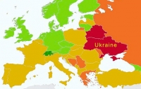 В рейтинге экономической свободы Украина занимает 162 место