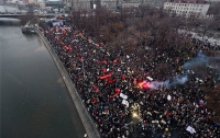 На антипутинский митинг в Москве вышли 120 тыс. россиян