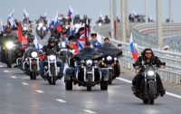 Путинских байкеров встретили без радости в Чехии