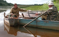 Сегодня праздник у рыбаков