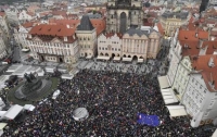 Антиправительственные протесты прошли в Чехии