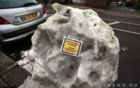В Лондоне за неправильную парковку оштрафовали сугроб (ФОТО)
