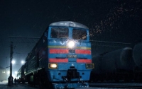 На Киевщине на ходу загорелся поезд 