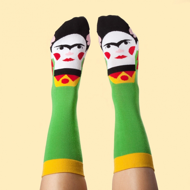 Забавные носки с изображением художников. ФОТО
