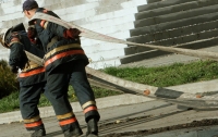 Киевлянин с плохим зрением заблудился в квартире во время пожара