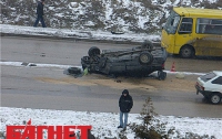 В Севастополе в ДТП пострадали пограничник, офицер ПВО и военный моряк (ФОТО, ВИДЕО)