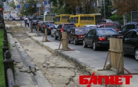 До весны на Днепровской набережной будут сильные заторы