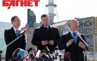 Янукович показал Ги Муну, чем Чернобыль отличается от Фукусимы 