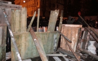 Ночь на баррикадах в Киеве прошла спокойно