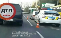 Патрульный Prius протаранил Mercedes в Одессе (ФОТО)