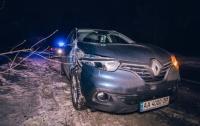 ДТП в Киеве: водитель Renault сбил бойца ВСУ